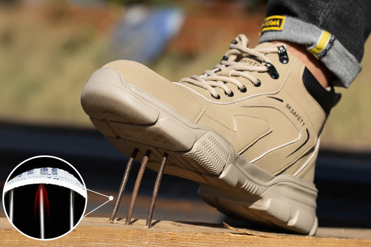 Botas Masculinas De Seguridad Antiperforación Vanthea